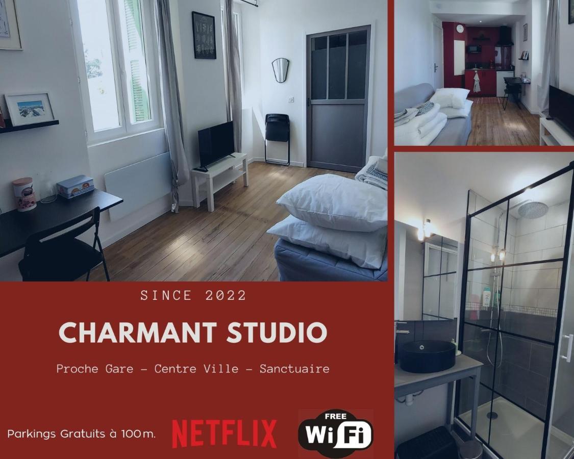 Charmant Studio Proche Centre Ville Et Gare Lourdes Kültér fotó